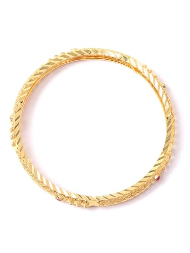 Traditional Plated Bracelet Bangle Set of 4 (2.4)